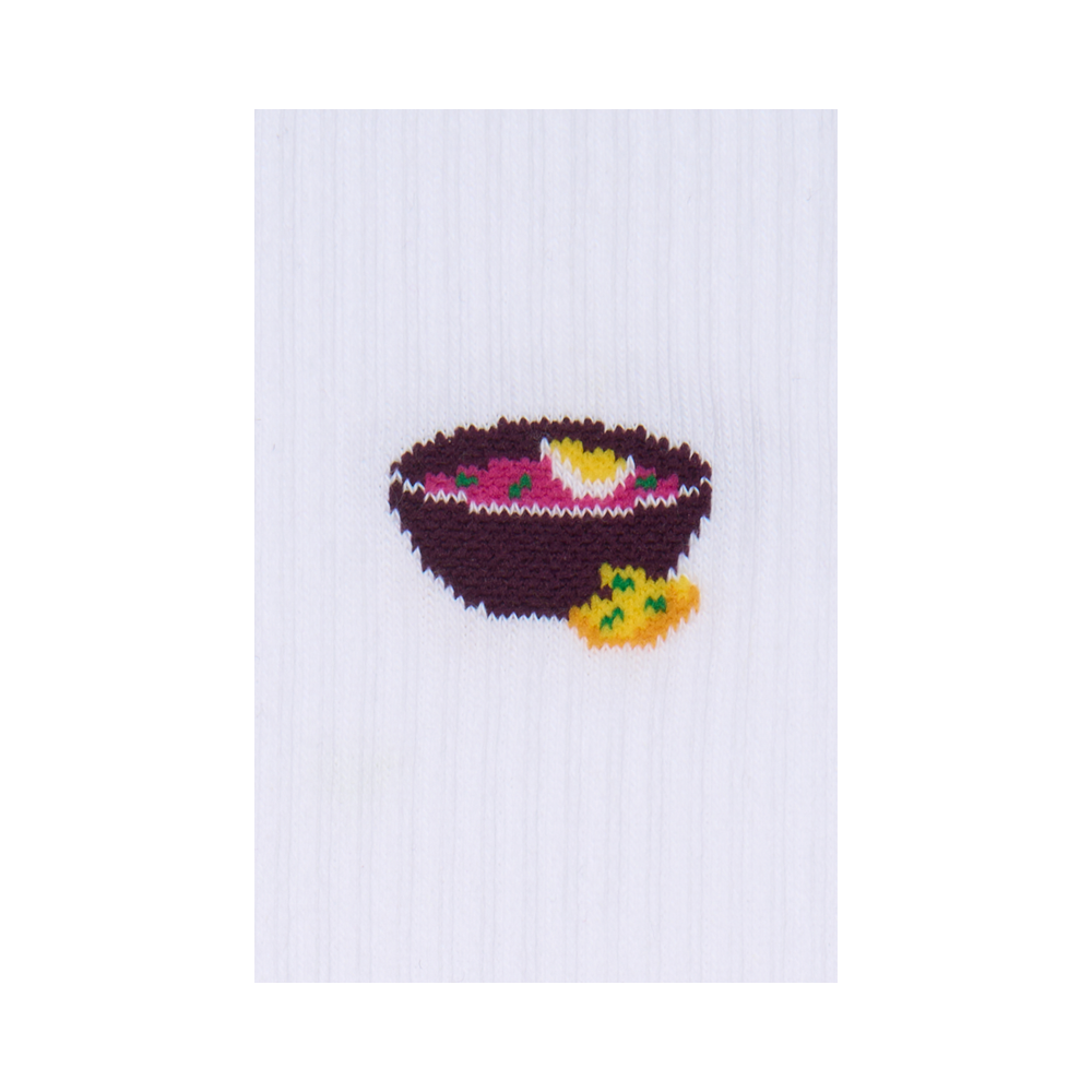 Socks: Cold Beetroot Soup Bowl