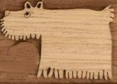 Woody Ruties: Doggie (Magnet)