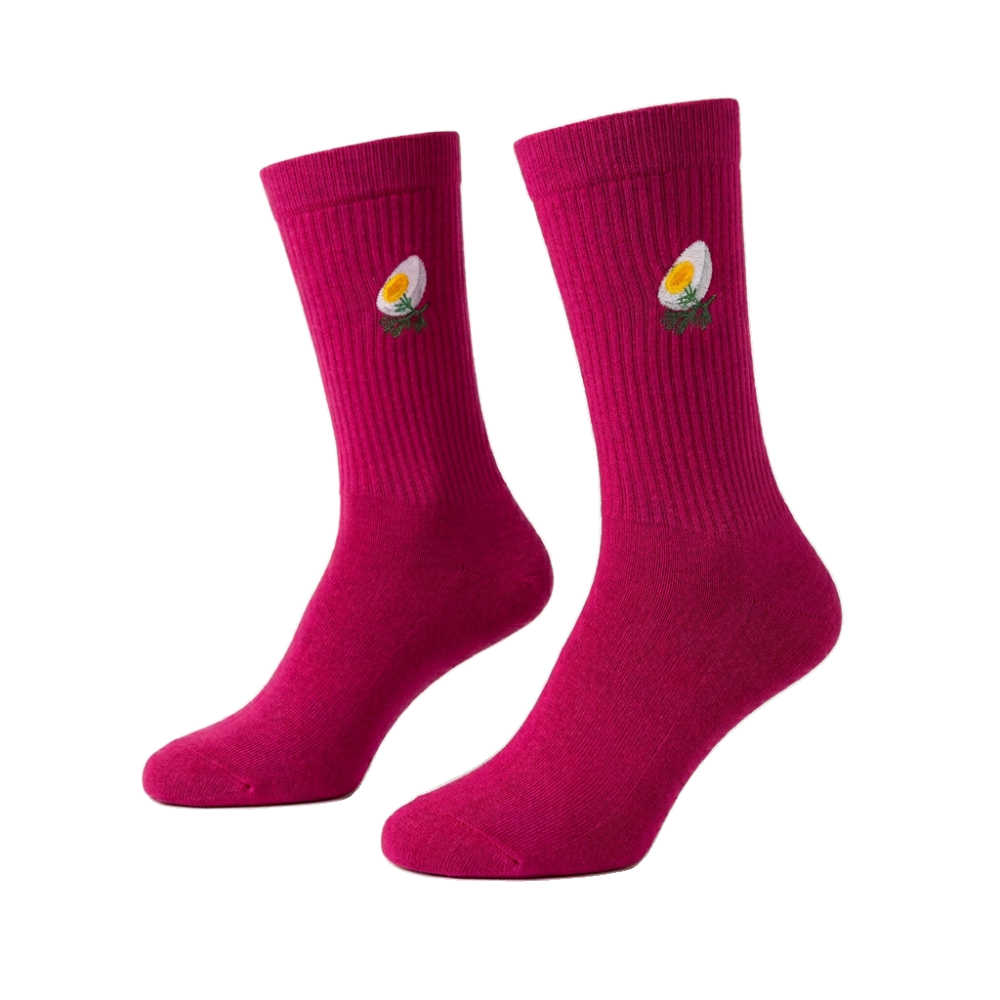 Socks: Beet It Pink