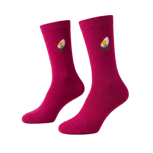 Socks: Beet It Pink
