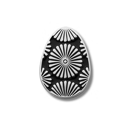 Lapel Pin - Margutis: Black & Silver