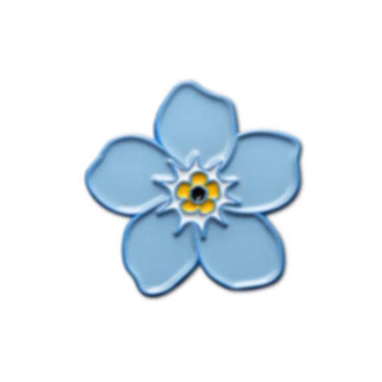 Lapel Pin - Forget-Me-Not
