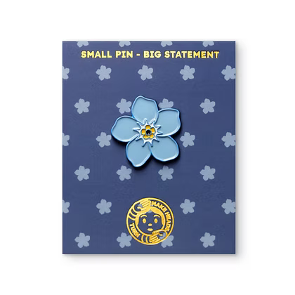 Lapel Pin - Forget-Me-Not