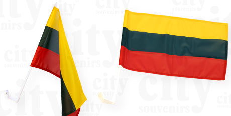 National Flag of Lithuania - Automobile (0160)
