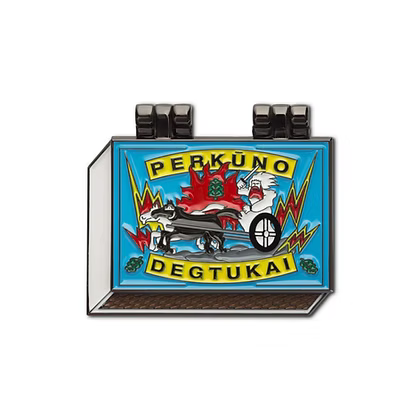 Lapel Pin - Perkūno Degtukai