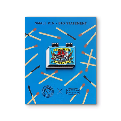 Lapel Pin - Perkūno Degtukai