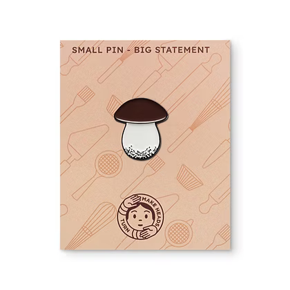 Lapel Pin - Šokoladinis Grybukas