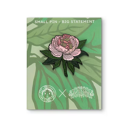 Lapel Pin - Peony