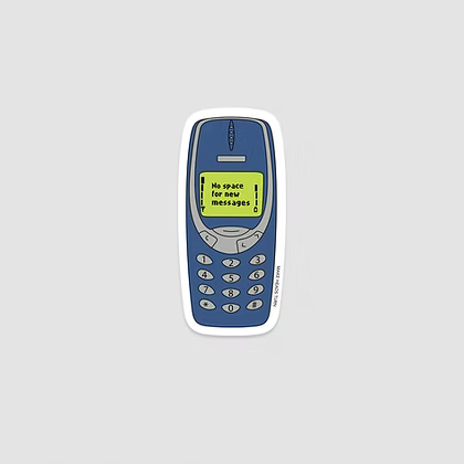 Stickers - Brick Phone Nokia