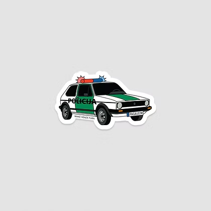 Stickers - Police Car
