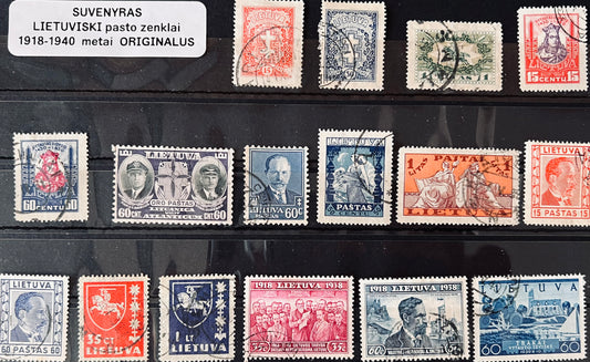 Lithuania Stamps Collection 1918 - 1940 (0125)