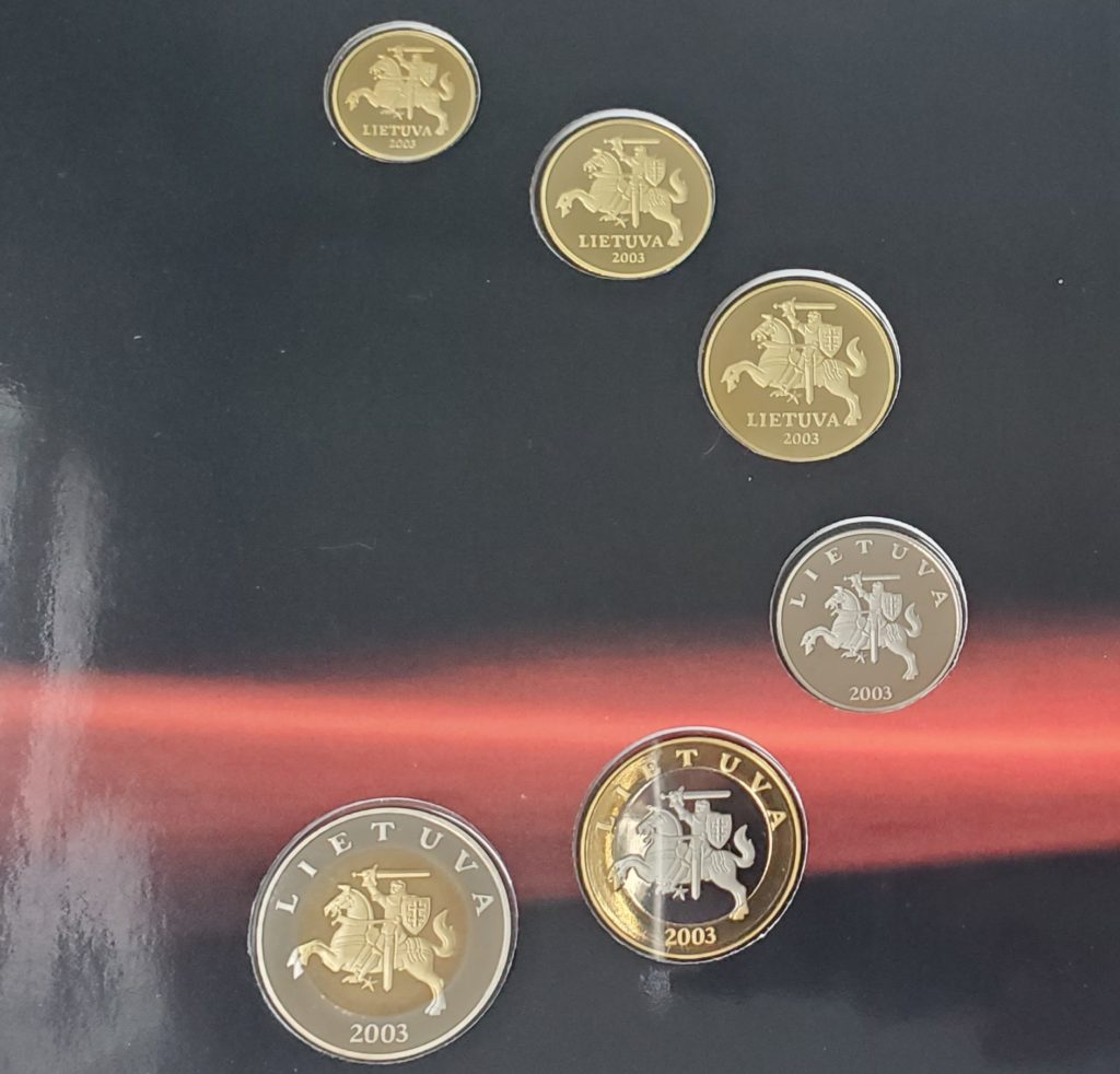 Lithuania 2003 official mint set (0946)