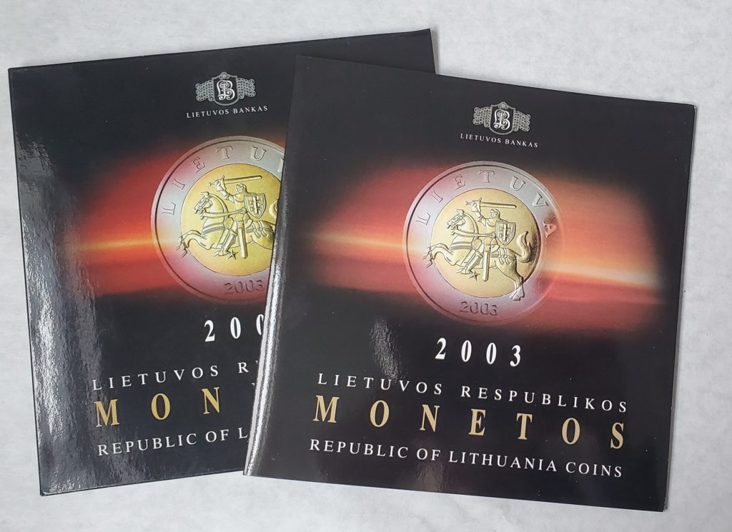 Lithuania 2003 official mint set (0946)