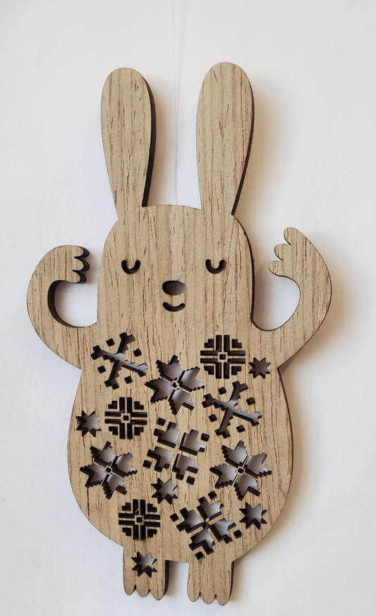 Woody Ruties, Bunny Ornament