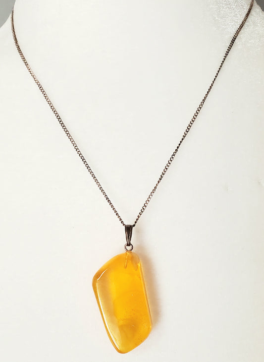 Baltic Amber Stone Necklace