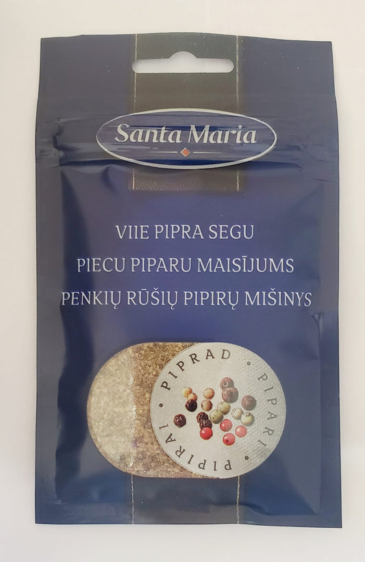 Five Spices Pepper, Santa Maria, 25g