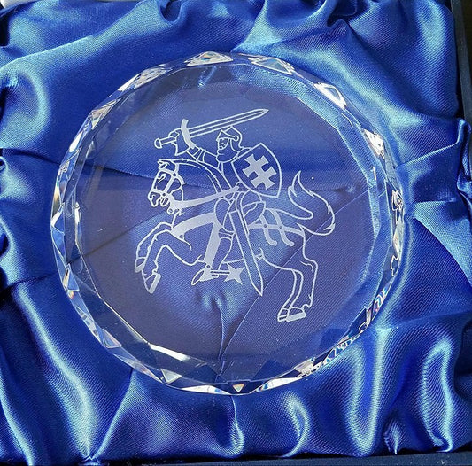 Glass Decoration with Vytis