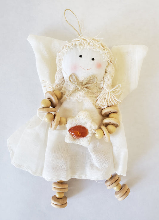 Handcrafted Angel Doll/ Ornament