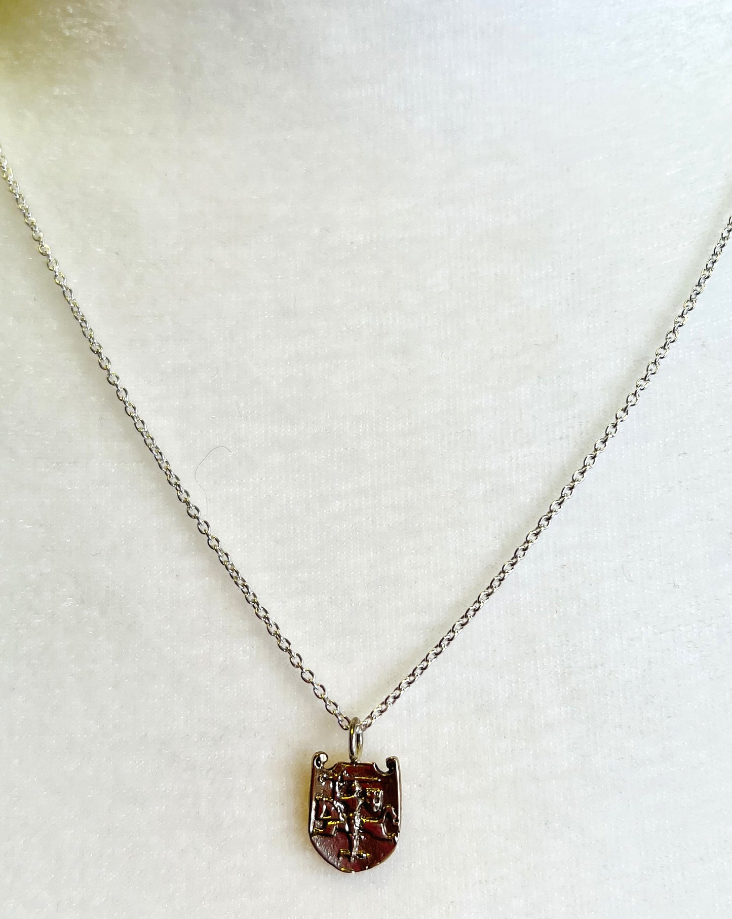 Sterling Silver "Vytis" Necklace