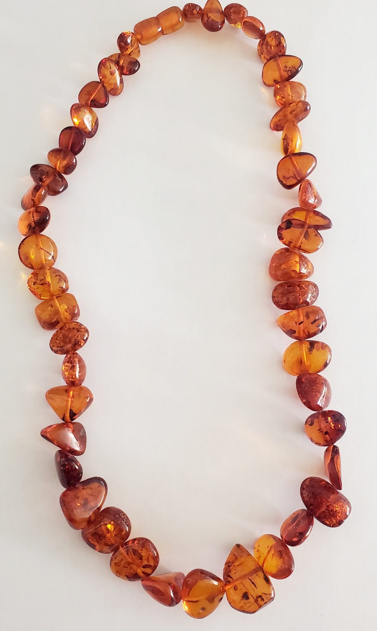 Natural Cognac Baltic Amber Necklace (0794)