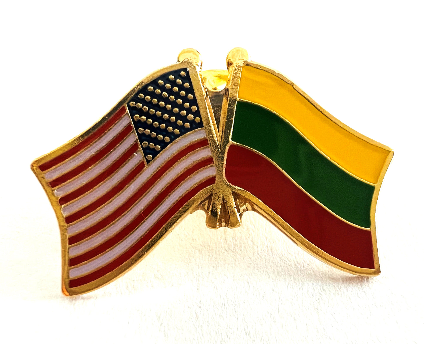 Lapel Pin - Lithuanian & American Friendship