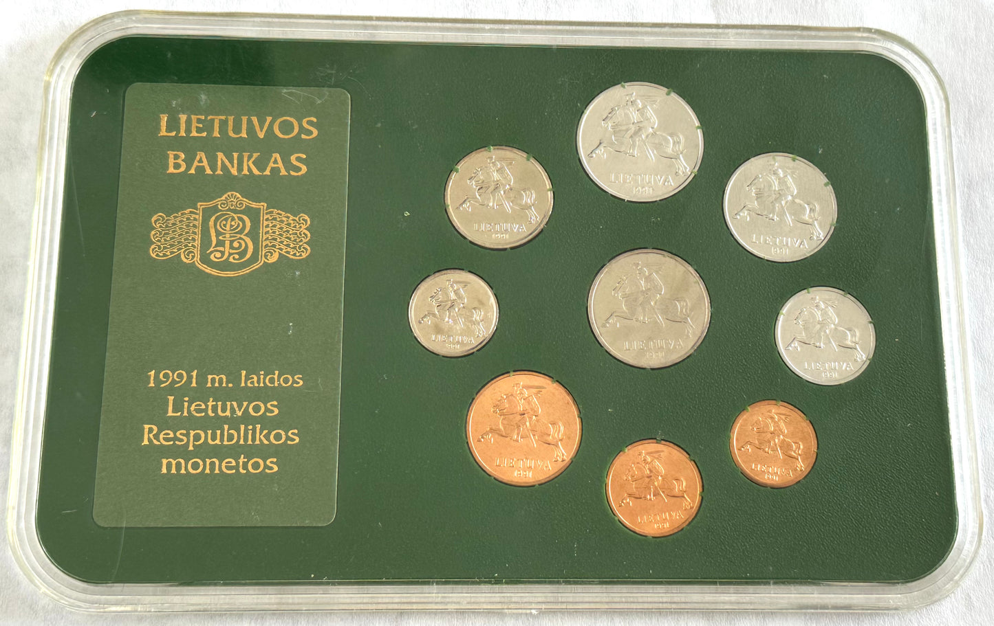 1991 Coin set of the Republic of Lithuania