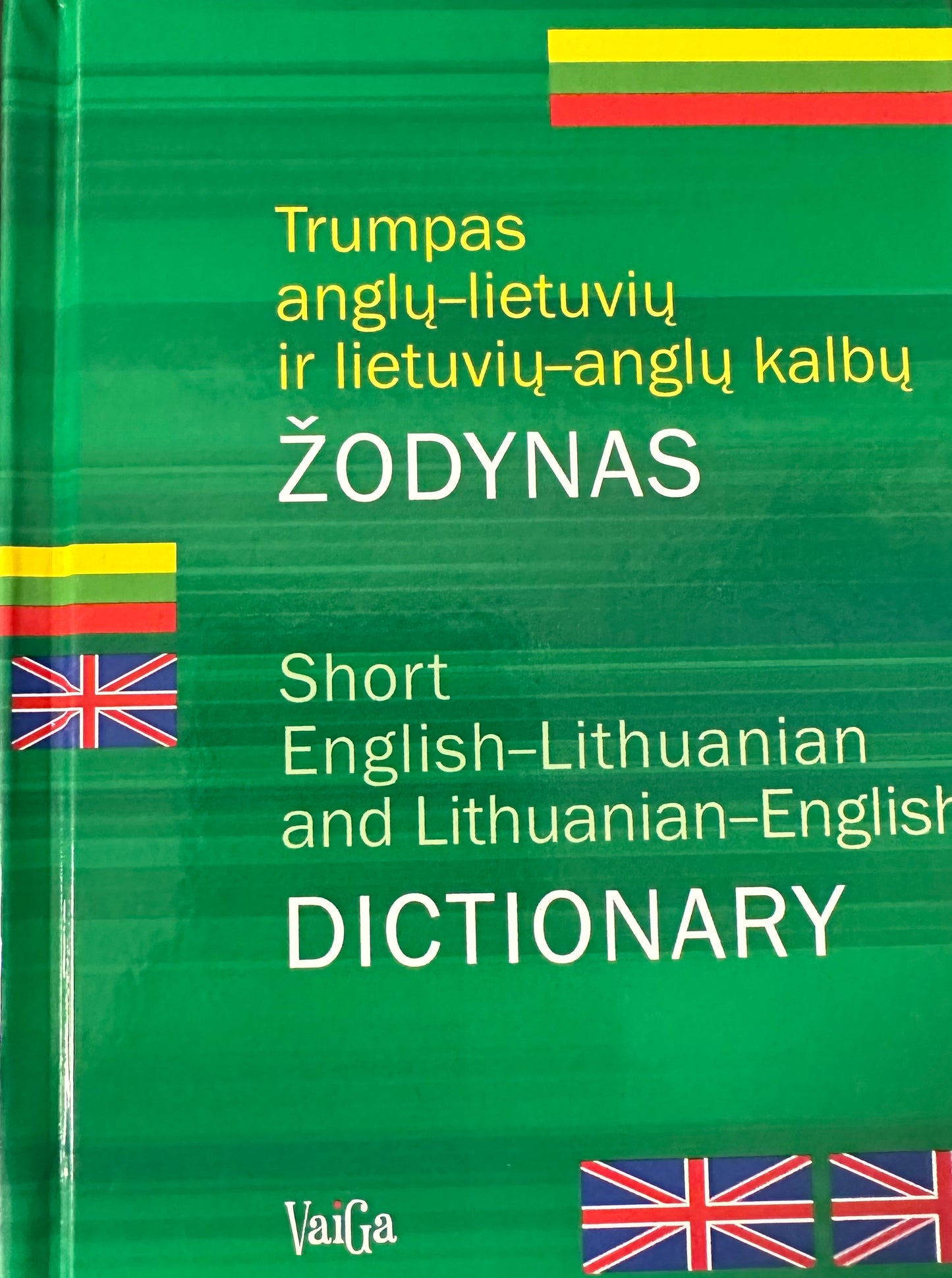 A Compact English-Lithuanian and Lithuanian-English Dictionary