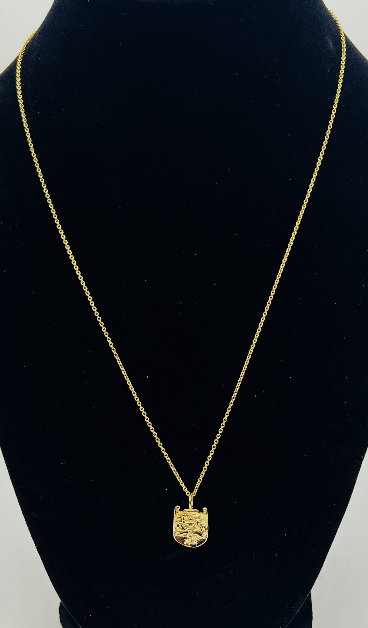 14K Gold "Vytis" Necklace