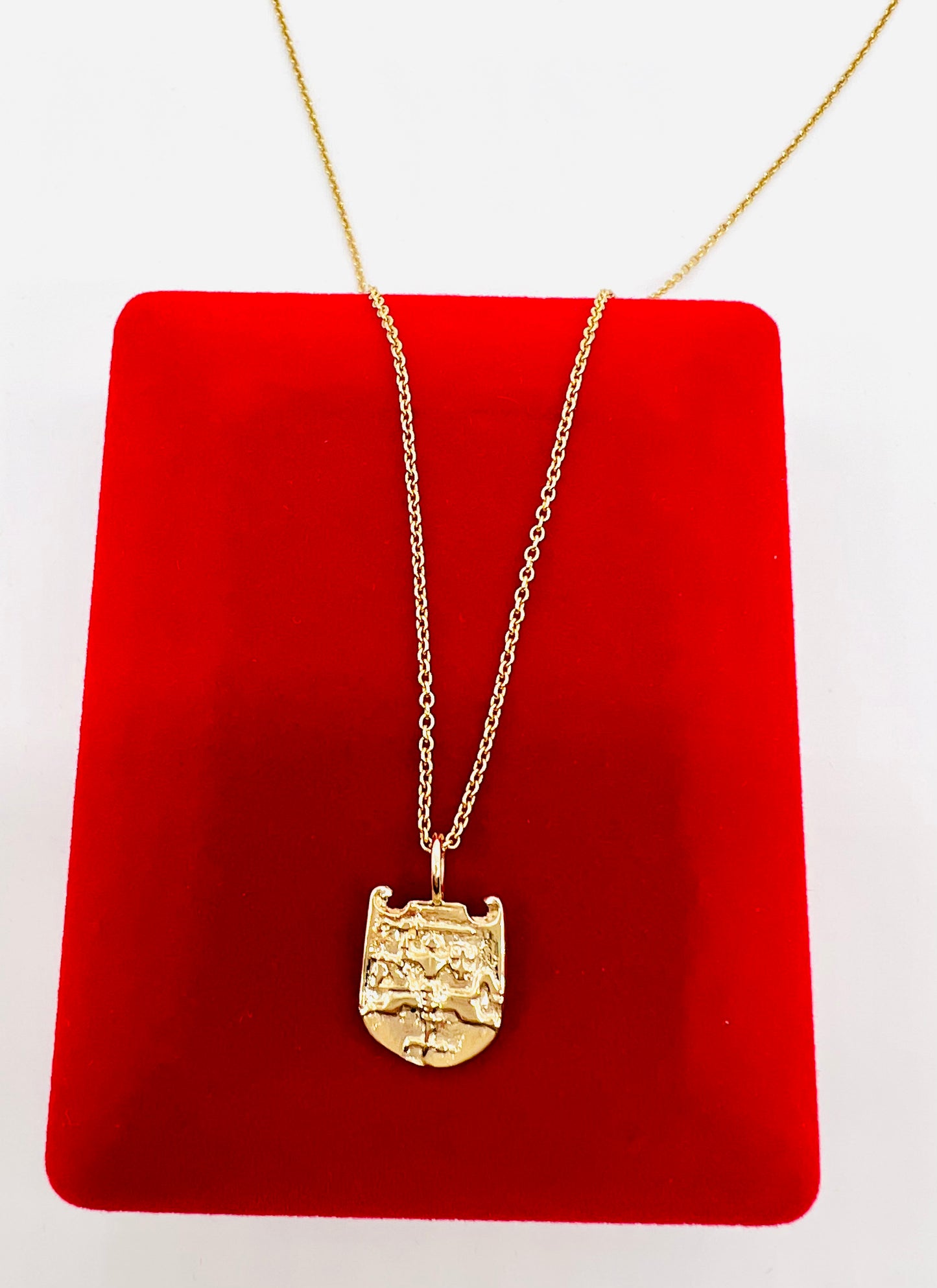 14K Gold "Vytis" Necklace