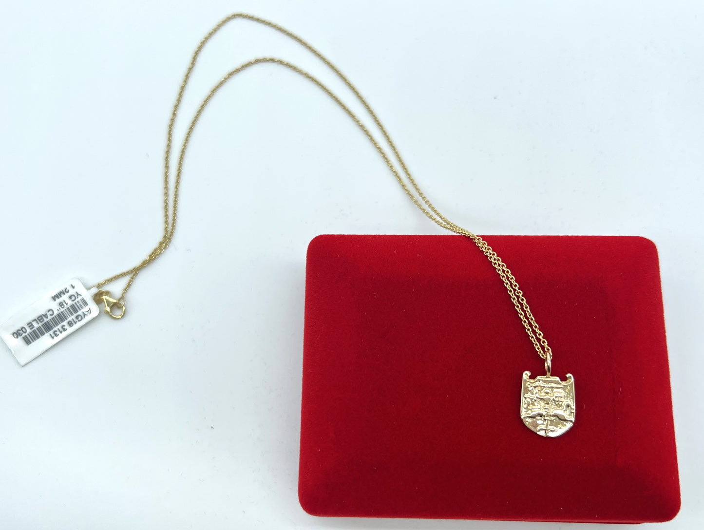 14K Gold "Vytis" Necklace