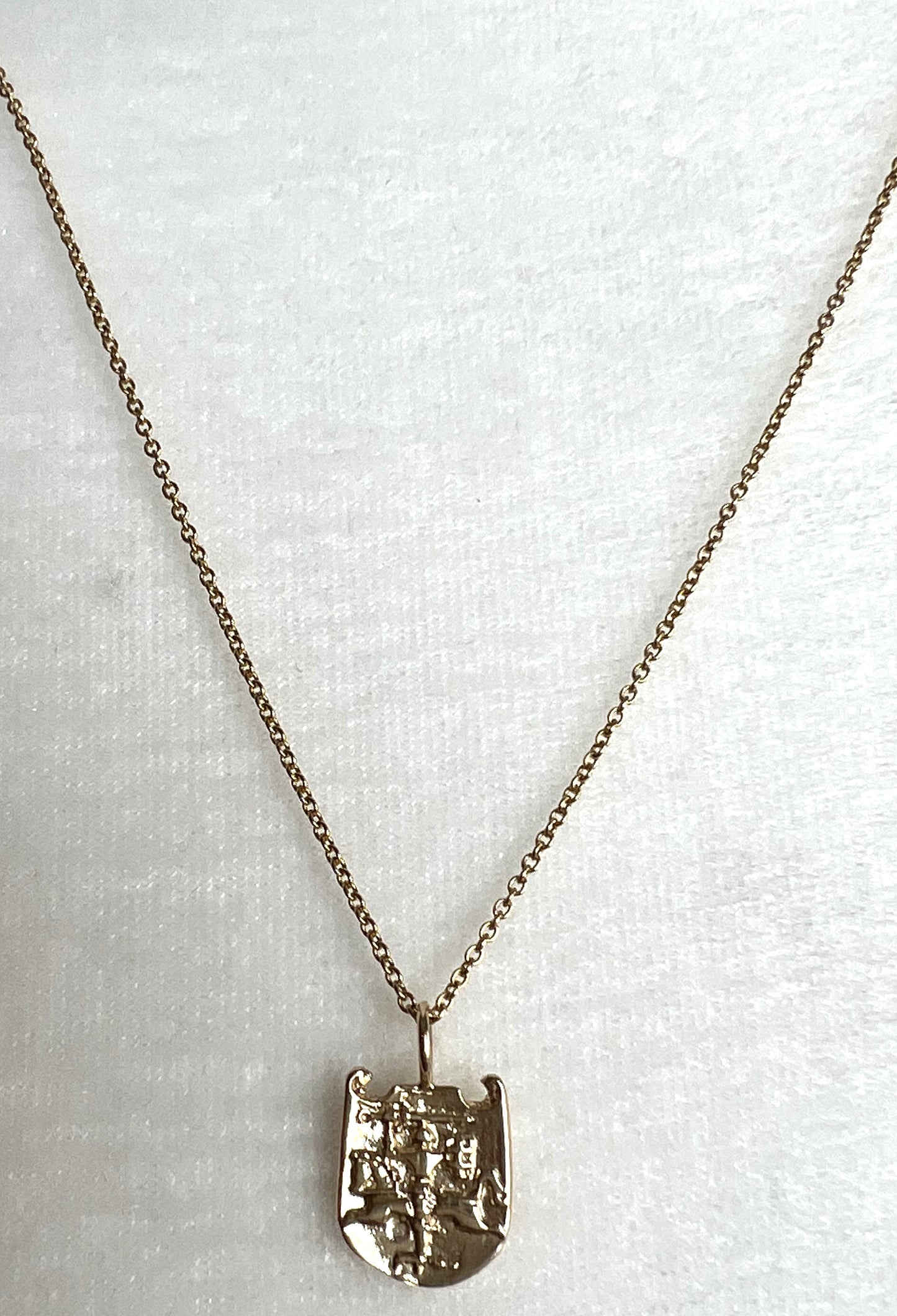 14K Gold "Vytis" Necklace