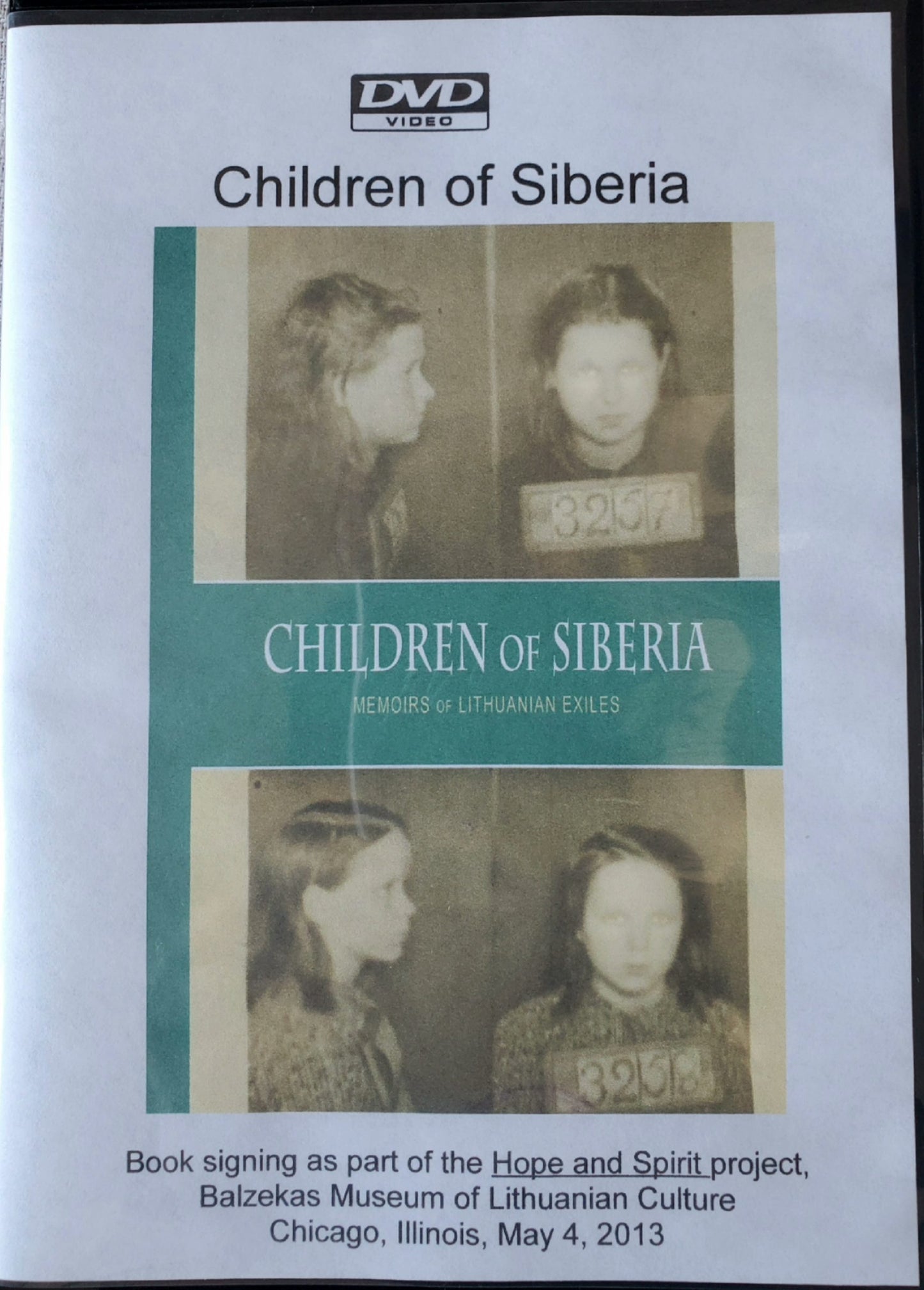 Children of Siberia - book's presentation  (DVD)